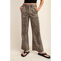 Briar Leopard Print Jeans