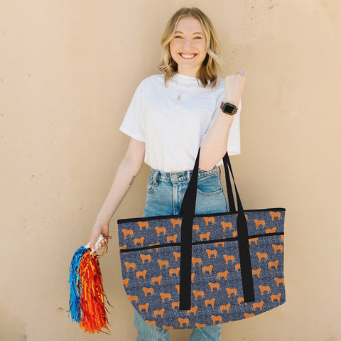 Wildcat Blue Open Pocket Tote