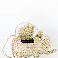 Elephant Basket Purse