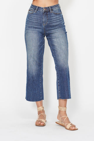 Judy Blue High Waisted Cropped Jeans