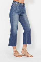 Judy Blue High Waisted Cropped Jeans