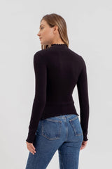 McPherson Mock Neck Sweater