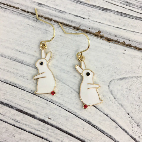 Tiny Bunny Earrings