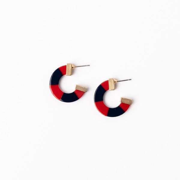 Melody Game Day Earring-3 Sizes-3 Colors