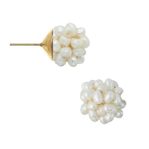 Georgia Pearl Cluster Studs