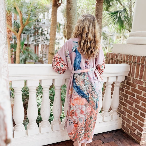 Peacock Summer Kimono-2 Colors