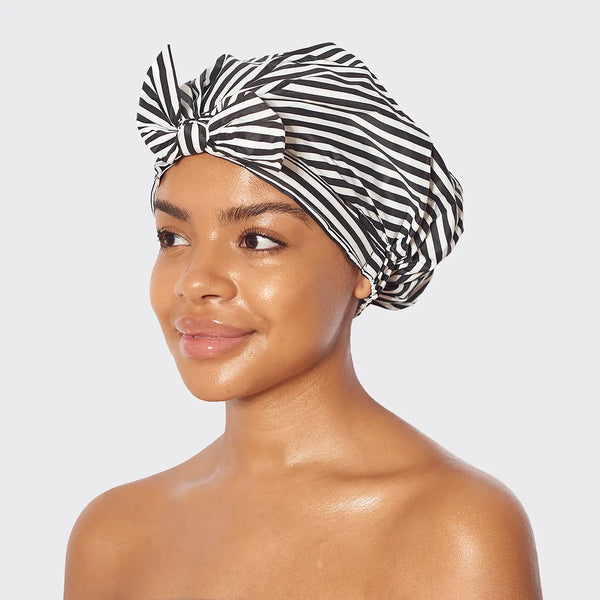 Kitsch Luxury Shower Cap - Stripes