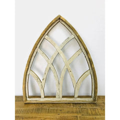 Atri Wood Window - Whitewashed