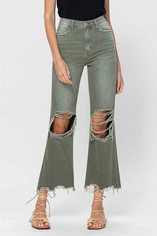 90's Vintage Cropped Colored Jeans - 4 Colors