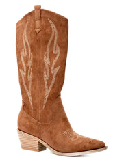 Corky's Headliner Cowboy Boot | Tobacco Suede