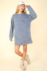 Minute By Minute Sweatshirt Dress - 3 Colors