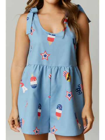 Pop Americana Romper