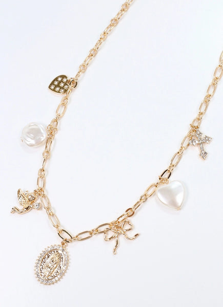 Mante Charm Necklace