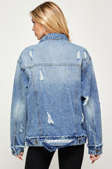 Oversized Denim Jacket - 2 Washes