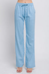 Daphne Linen Tie Waist Pants -Many Colors