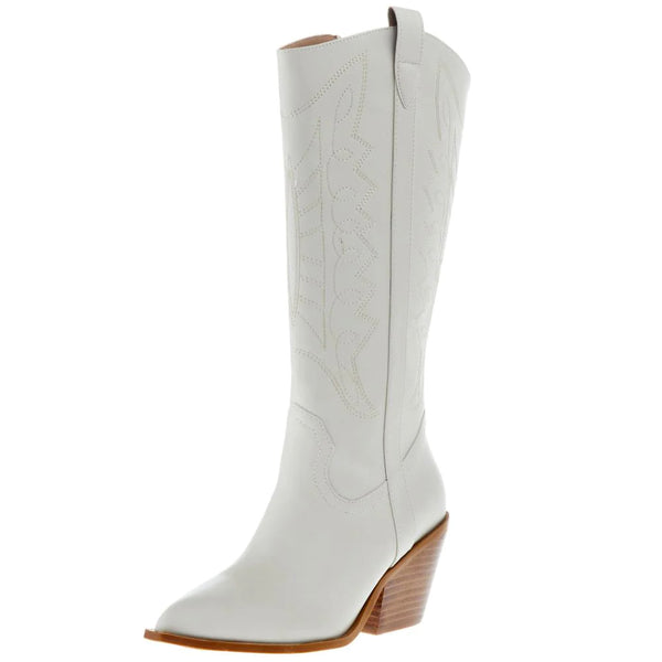 Corky's Howdy Boot - Winter White - Wide Calf