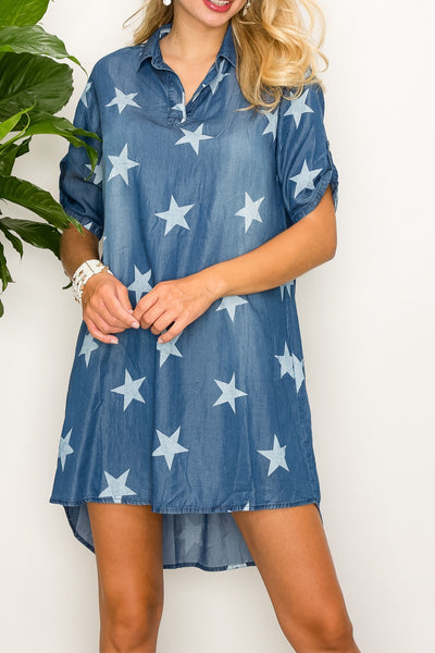 Stars of Denim Dress