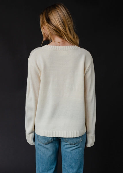 Whiskey Weather Sweater-Ivory