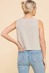 Ann Striped Tank - 3 Colors