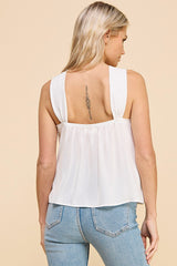 Allison Satin Tank - 3 Colors