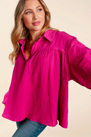 Deep Thoughts Blouse - 3 Colors