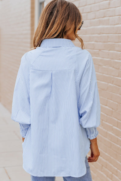 Polly Striped Button Down -2 Colors