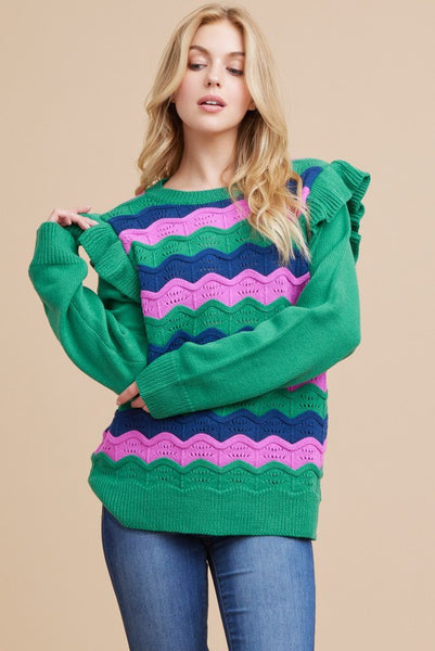 Taylor Wave Sweater