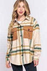 Fern Plaid Shacket - 2 Colors