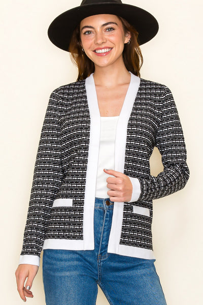 British Tweed Cardigan