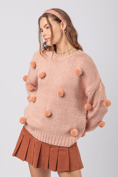 Pom Pom Sweater