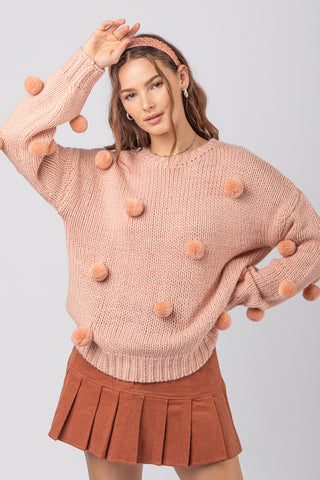 Pom Pom Sweater