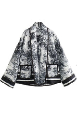 Toile Quilted Jacket - 3 Colors