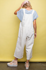 Kiki Washed Twill Overalls