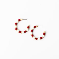 Cara Hoop Earring-Small, Medium or Large-Multiple Colors