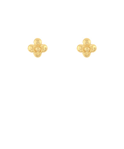 Textured Flower Studs