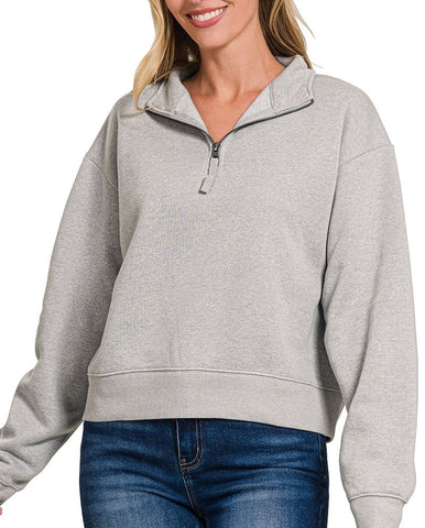 Jules Quarter Zip Sweatshirt - 4 Colors