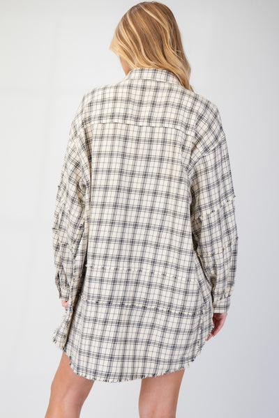 Redfin Plaid Tunic - Many Colors