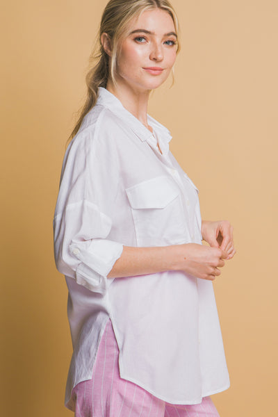 Rebecca Linen Button Down