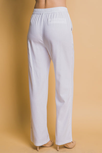 Daphne Linen Tie Waist Pants - 4 Colors