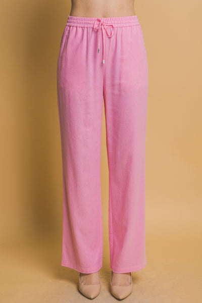 Daphne Linen Tie Waist Pants - 4 Colors