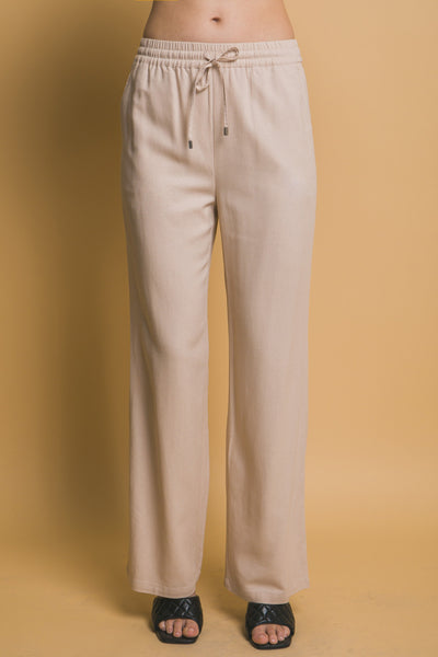 Daphne Linen Tie Waist Pants - 4 Colors