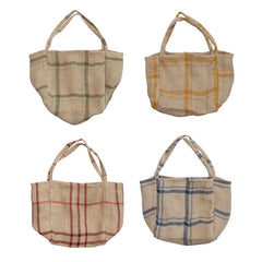 Zoe Jute Tote Bag-4 Colors