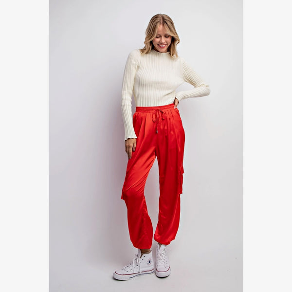 Satin Joggers - 3 Colors