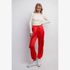 Satin Joggers - 3 Colors