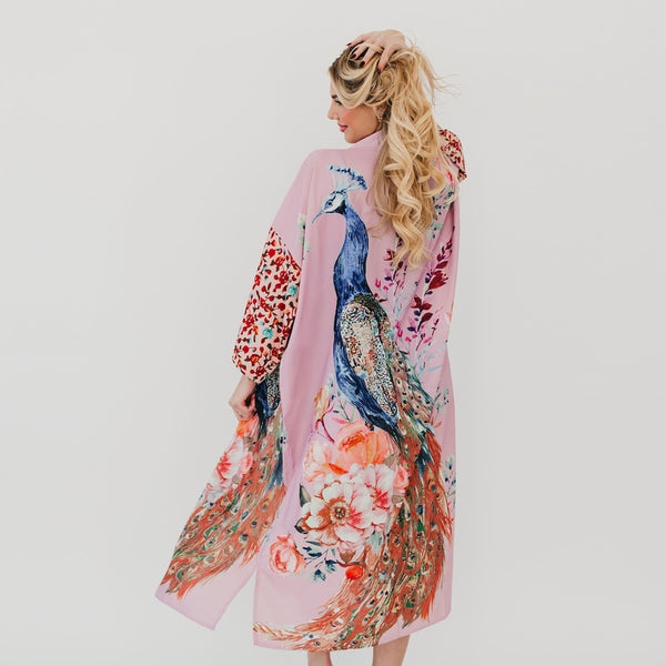 Peacock Summer Kimono-2 Colors