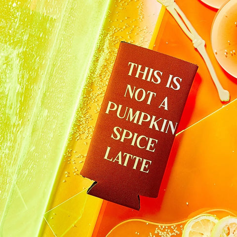 This Is Not A Pumpkin Spice Latte Fall Slim Can Cooler