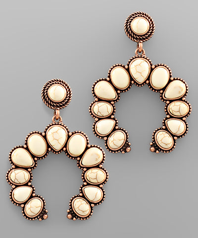 Squash Blossom Earrings- 2 Colors