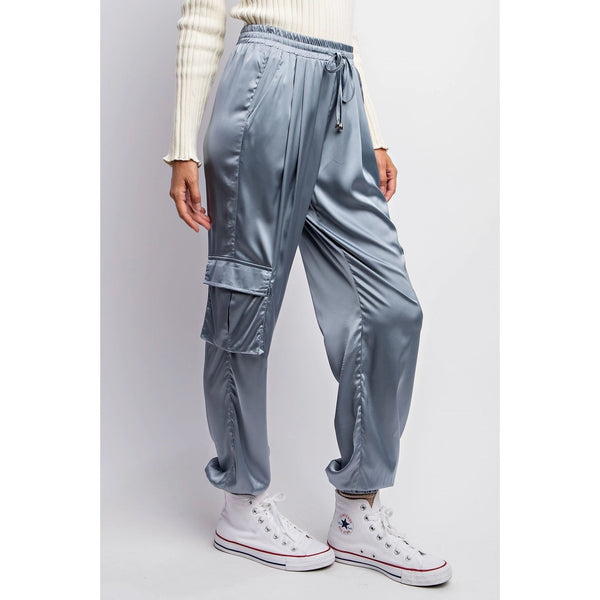 Satin Joggers - 3 Colors