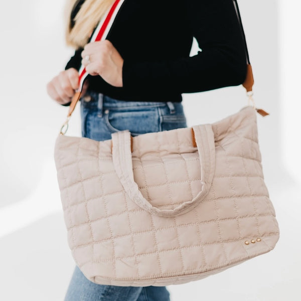 Day Dreamer Quilted Tote Bag-Multiple Options