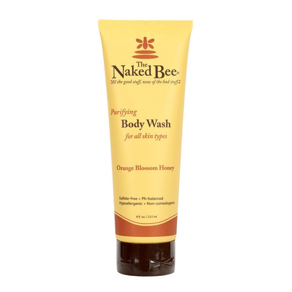 The Naked Bee 8 oz Orange Blossom Honey Velvety Smooth Body Wash